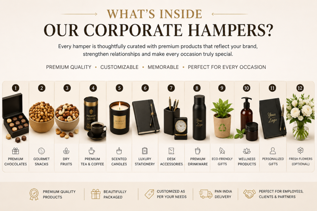 whats inside our hamper