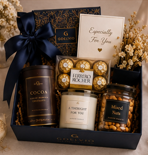 Goelvio premium celebration hamper front view