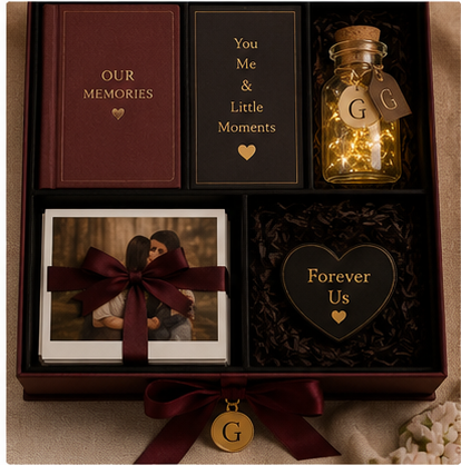 Goelvio personalized memory gift box with keepsakes