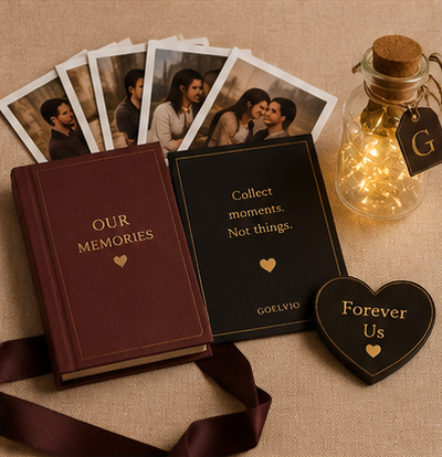 Goelvio memory box gift for couples and special moments