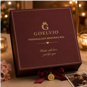 Goelvio Personalized Memories Box premium gift
