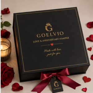 Goelvio Love and Anniversary Hamper premium romantic gift